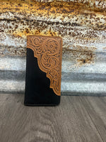 Embossed Men's Bifold Wallet