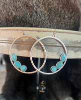 Concho Turquoise Earrings