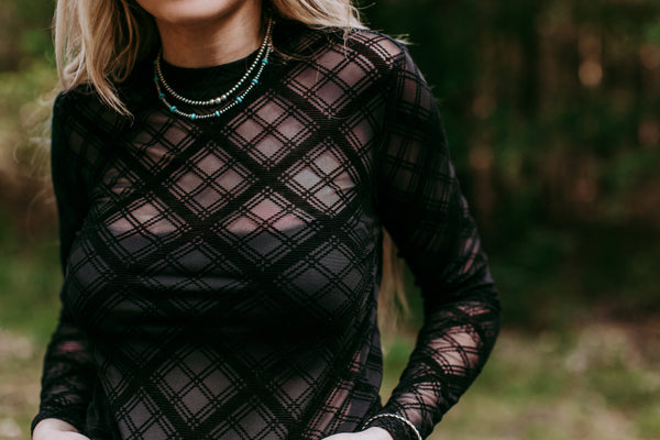 Plaid 3D Print Mesh Top