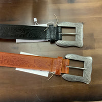 Embossed Leather Belts