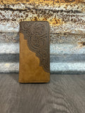 Embossed Men's Bifold Wallet