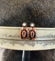 Cowboy Hat Post Earring