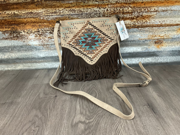 MW Embroidered Aztec Crossbody