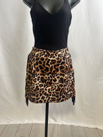 Fringed Filly Skort- Leopard