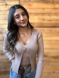 Twofer Ribbed Sweater