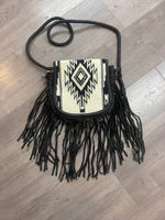 Black & White Aztec Purse